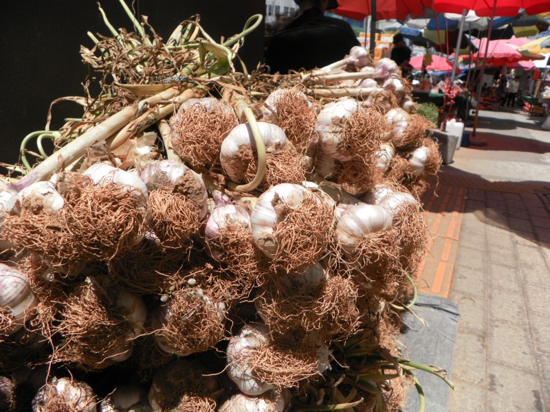 Garlic, Korean market
