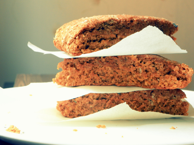 pumpkin + lavender scones