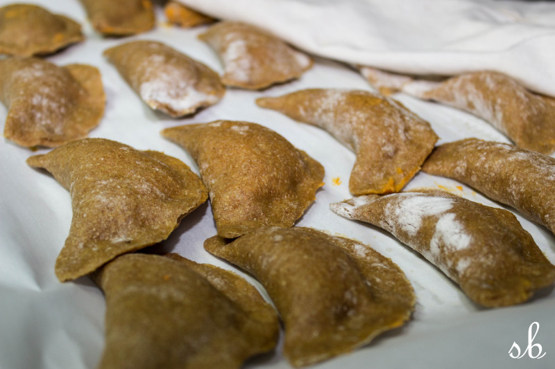 Caramelized Sweet Potato Pierogi